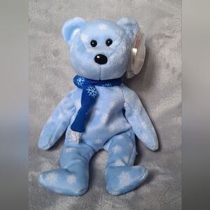 1999 Holiday Teddy TY Beanie  Baby